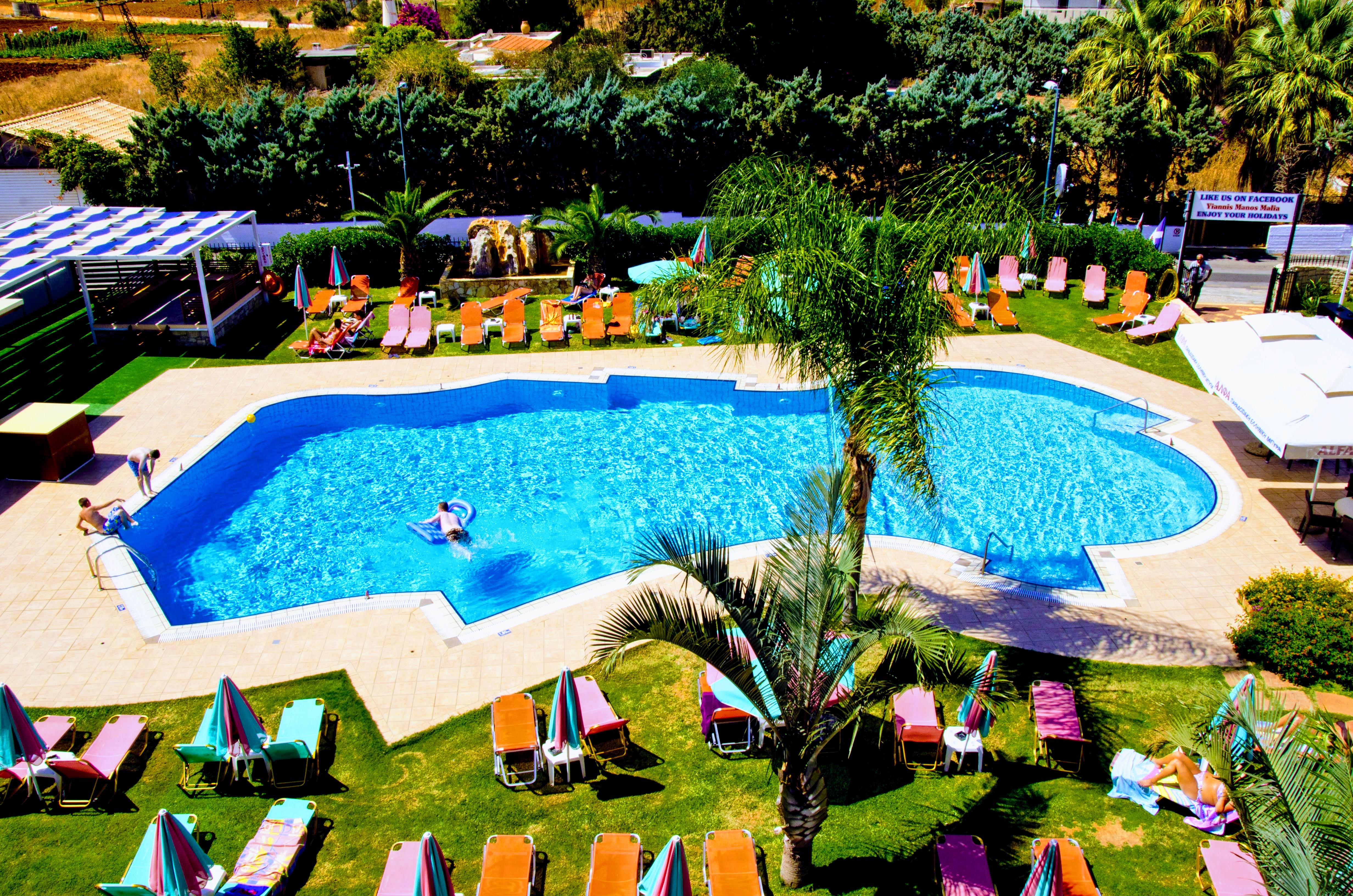 Yiannis Manos Hotel Resort Malia Buitenkant foto